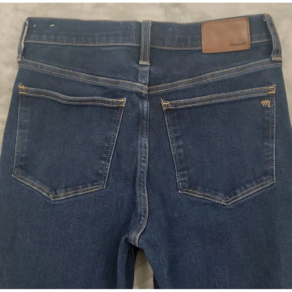 Madewell Womens Jeans Size 27 Roadtripper Jegging Dark Blue Wash